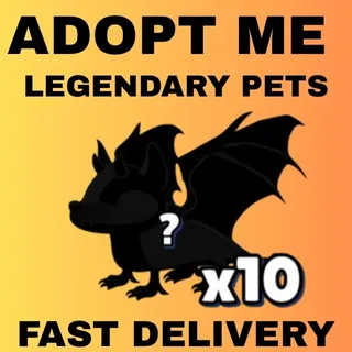 RANDOM LEGENDARY PETS 10X - ADOPT ME 