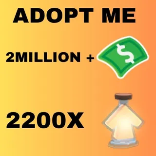 ALL IN ONE ACCOUNT  BUCKS AND AGE UP POTIONS - ADOPT ME 