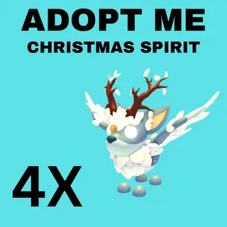 CHRISTMAS SPIRIT 4X - ADOPT ME 