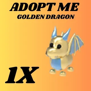 GOLDEN DRAGON 1X - ADOPT ME 