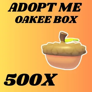 OAKEE BOX 500X - ADOPT ME 