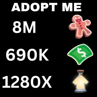 BUCKS & AGE UP POTIONS AND GINGER BREAD - ADOPT ME 