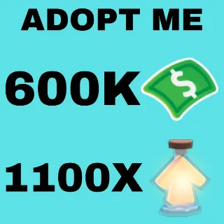 BUCKS AND AGE UP POTIONS - ADOPT ME 