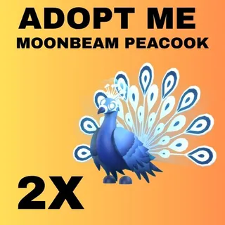 MOONBEAM PEACOCK 2X - ADOPT ME 