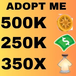 COMPASS COIN AND BUCKS AND AGE UP POTION - ADOPT ME 