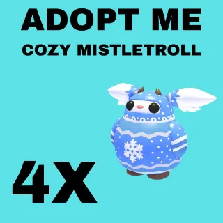 COZY MISTLETROLL 4X - ADOPT ME 