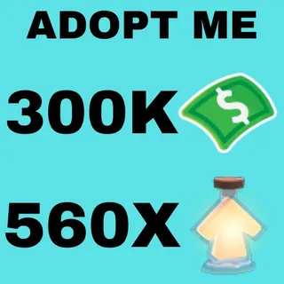 BUCKS AND AGE UP POTIONS - ADOPT ME 