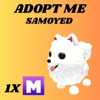 SAMOYED 1X MEGA  - ADOPT ME 