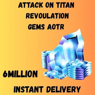 Attack on Titan Revolution - 6 MILLION GEMS AOTR 