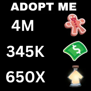 BUCKS & AGE UP POTIONS AND GINGER BREAD - ADOPT ME 