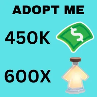 BUCKS AND AGE UP POTIONS  - ADOPT ME 