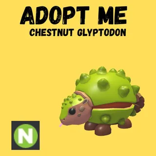 CHESTNUT GLYPTODON NEON 1X - ADOPT ME 