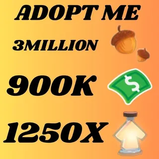 ACORNS AND BUCKS AND AGE UP POTIONS - ADOPT ME 