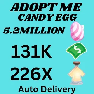 BUCKS AND AGE UP POTIONS AND CANDY EGG - ADOPT ME 