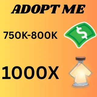 BUCKS AND AGE UP POTIONS - ADOPT ME 