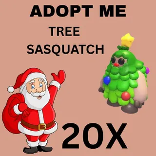 TREE SASQUATCH 20X  - ADOPT ME 