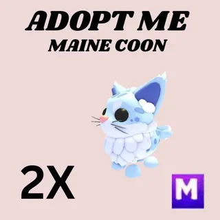 MAINE COON 2X MEGA - ADOPT ME 
