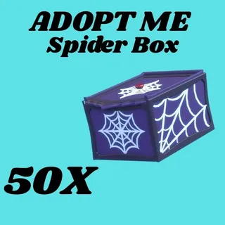 SPIDER BOX 50X - ADOPT ME 