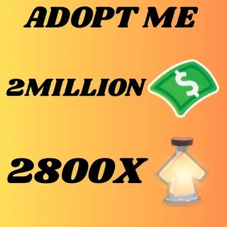 BUCKS AND AGE UP POTIONS  - ADOPT ME 