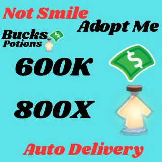 Age Up Potions And Bucks - ADOPT ME 