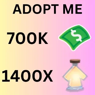 BUCKS AND AGE UP POTIONS  - ADOPT ME 