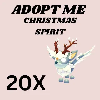 CHRISTMAS SPIRIT 20X - ADOPT ME 