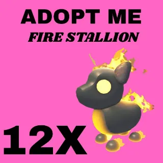 FIRE STALLION 12X  - ADOPT ME 