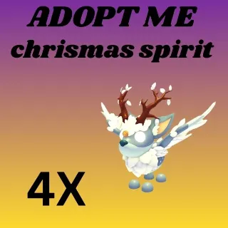 CHRISMAS SPIRIT 4X - ADOPT ME 