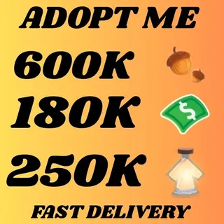 ACORNS AND BUCKS AND AGE UP POTION  - ADOPT ME 