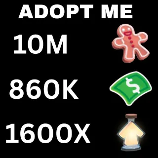 BUCKS & AGE UP POTIONS AND GINGER BREAD - ADOPT ME 