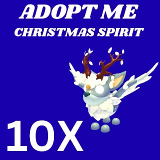 CHRISTMAS SPIRIT 10X - ADOPT ME 