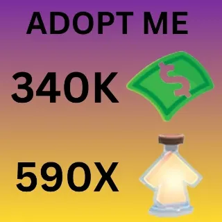 Bucks And Age Up Potions - Adopt me