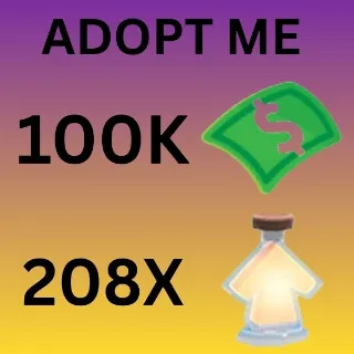 Bucks And Age Up Potions - Adopt me