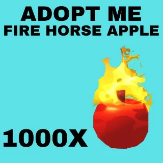 FIRE HORSE APPLE 1000X - ADOPT ME 
