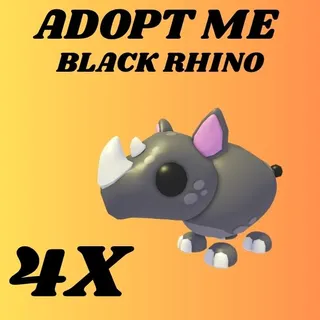 BLACK RHINO 4X - ADOPT ME 