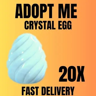 CRYSTAL EGG 20X - ADOPT ME 