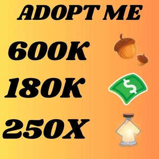 ACORNS AND BUCKS AND AGE UP POTIONS - ADOPT ME 