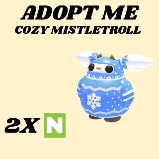 COZY MISTLETROLL 2X NEON - ADOPT ME 