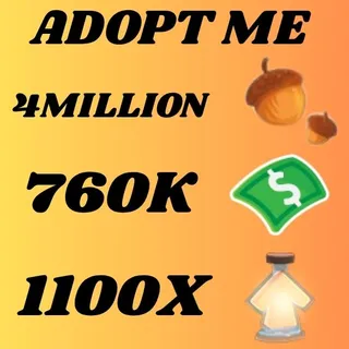 ACORNS AND BUCKS AND AGE UP POTION  - ADOPT ME 