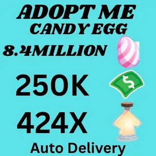 BUCKS AND AGE UP POTIONS AND CANDY EGG - ADOPT ME 