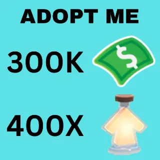 BUCKS AND AGE UP POTIONS  - ADOPT ME 