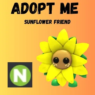 SUNFLOWER FRIEND NEON 1X - ADOPT ME 