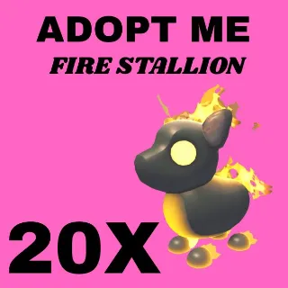 FIRE STALLION 20X  - ADOPT ME 