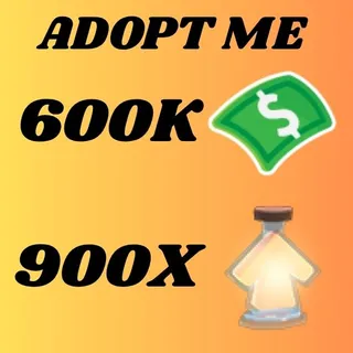BUCKS AND AGE UP POTIONS  - ADOPT ME 