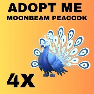 MOONBEAM PEACOOK 4X - ADOPT ME 
