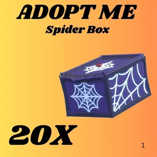 SPIDER BOX 20X - ADOPT ME 