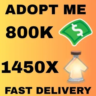 BUCKS AND AGE UP POTIONS - ADOPT ME 