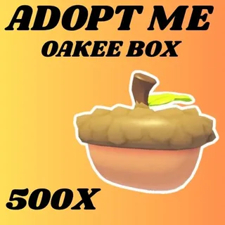 OAKEE BOX 500X - ADOPT ME 