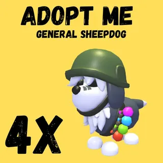 GENERAL SHEEPDOG 4X - ADOPT ME 