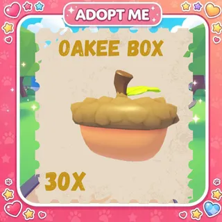 Oakee box 30x - Adpot me